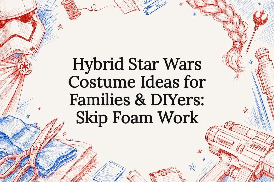 Hybrid Star Wars Costume Ideas for Families & DIYers: Skip Foam Work