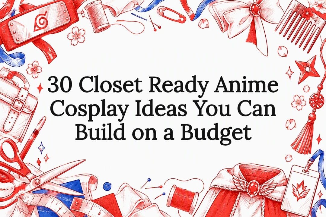 30 Closet Ready Anime Cosplay Ideas You Can Build on a Budget
