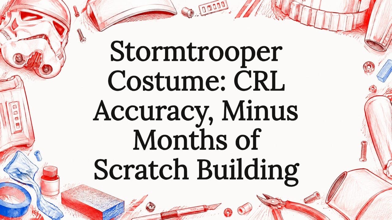 Stormtrooper Costume: CRL Accuracy, Minus Months of Scratch Building