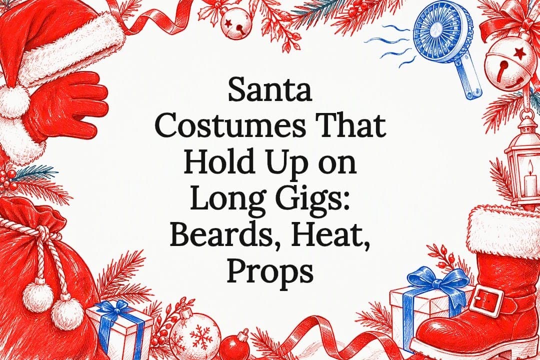 Santa Costumes That Hold Up on Long Gigs: Beards, Heat, Props