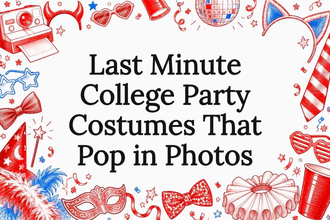 Last Minute College Party Costumes That Pop in Photos
